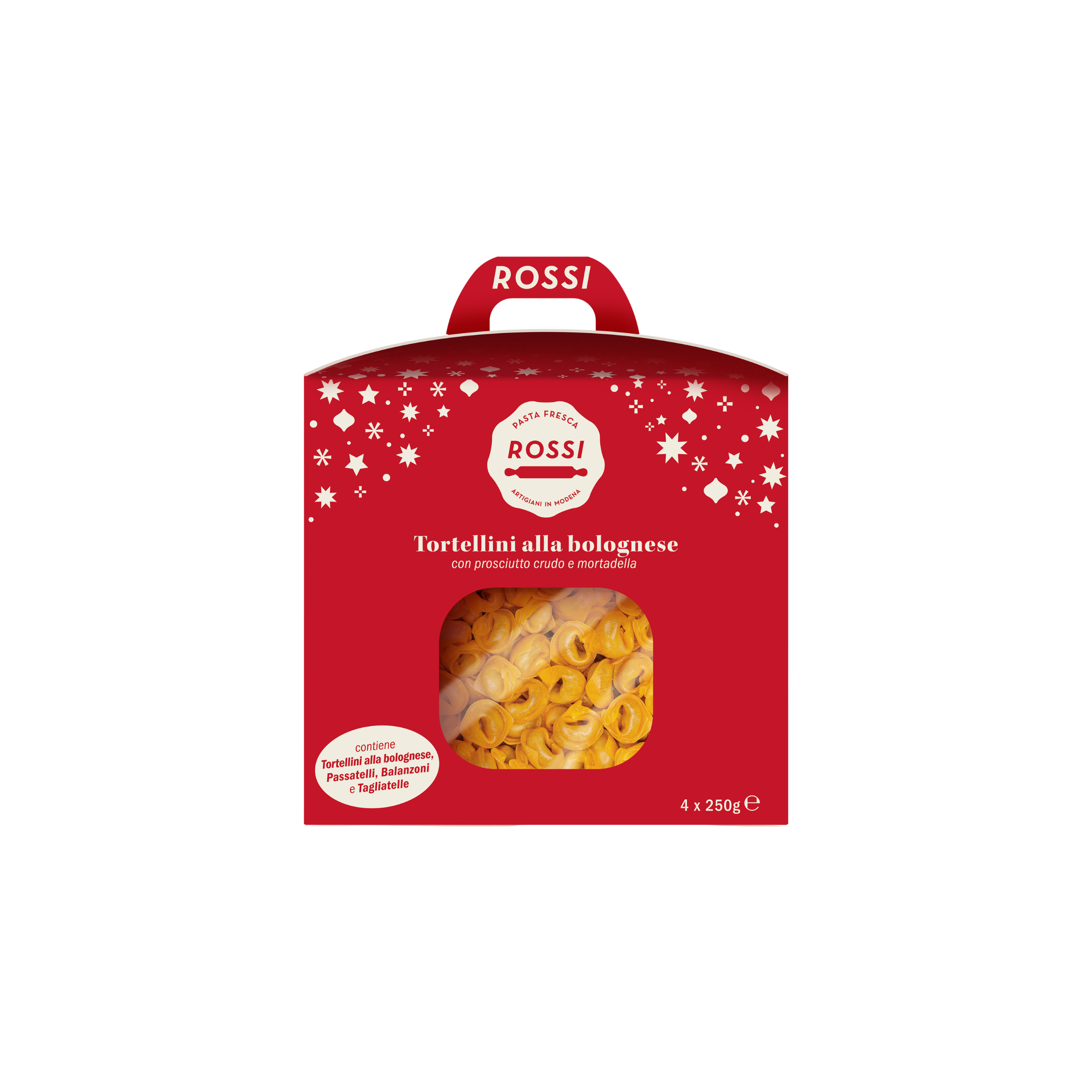 Valigetta tortellini alla bolognese, passatelli, balanzoni e tagliatelle