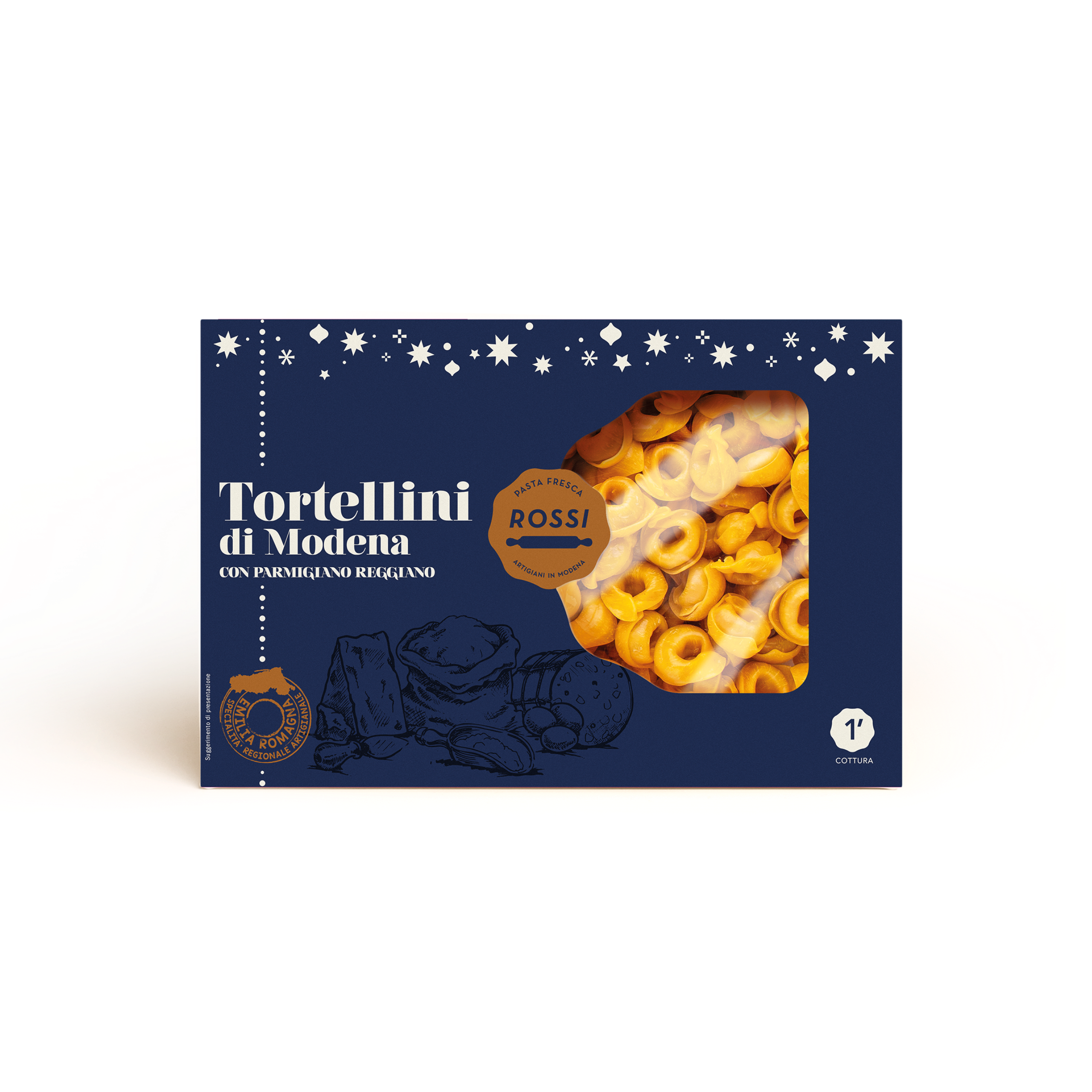 Tortellini di Modena con parmigiano reggiano