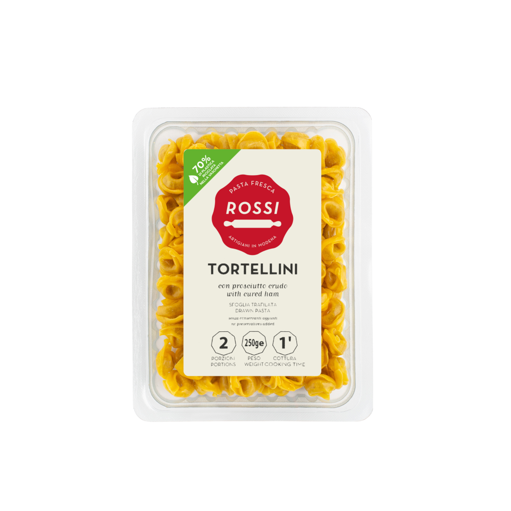 Tortellini con prosciutto crudo