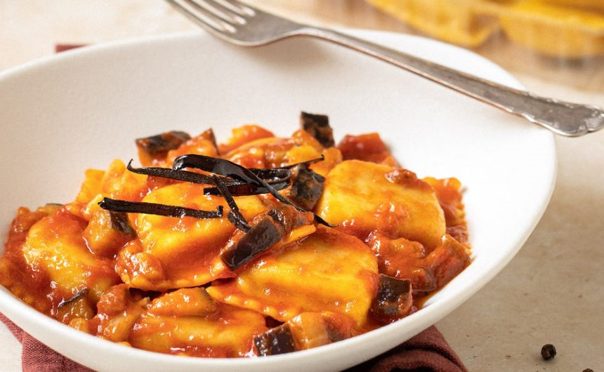 Ravioli alla norma