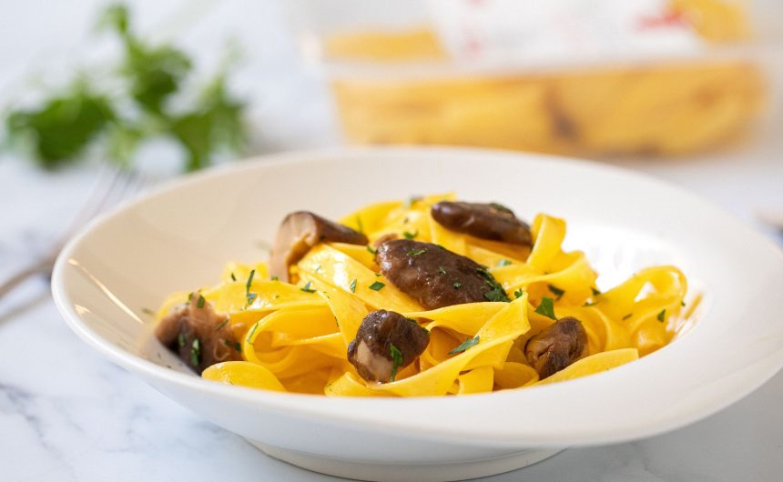Tagliatelle ai funghi porcini